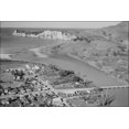 thumbnail image 1 of 24"x36" Gallery Poster, Aerial view of Tolaga Bay by Whites Aviation, 1958, 1 of 1