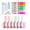 Early adopters, variant on Ywmsfl 6PCS Colorful Curves Markers Smooth Ink Flow for Schoolwork and Scrapbooking
