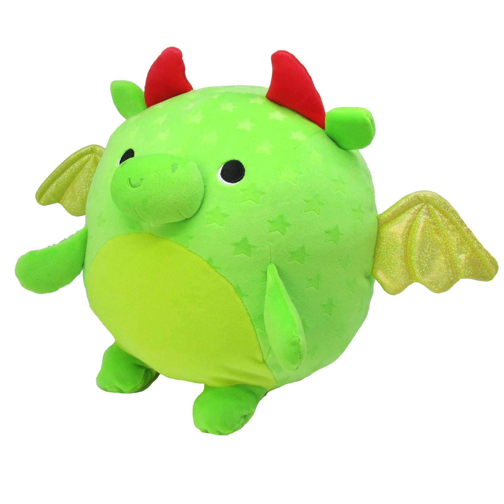 Cuddle Pal Round Huggable Kiwi the Dragon - Walmart.com - Walmart.com