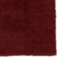 thumbnail image 3 of Linon 3A Flokati Area Rug, Burgundy, 3ft. x 5ft., 3 of 3