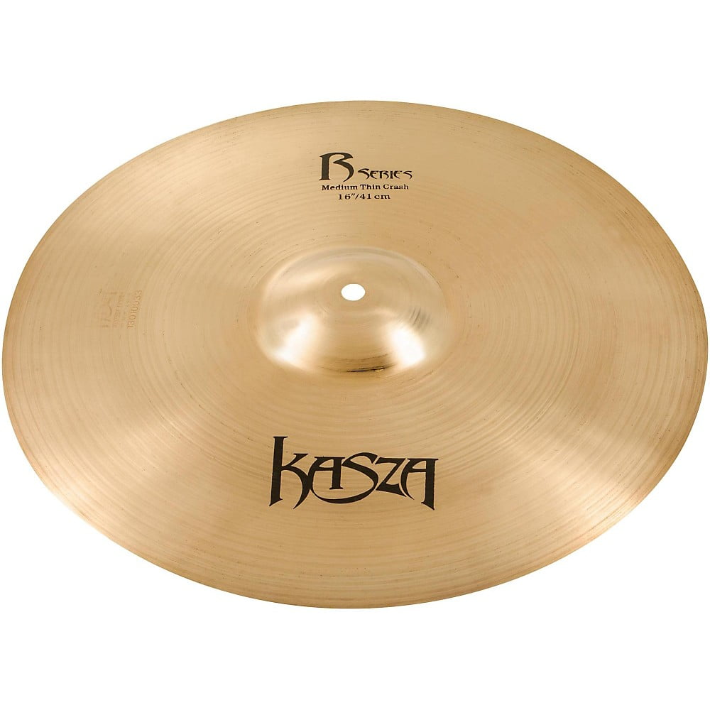 Kasza Cymbals Medium Thin Rock Crash Cymbal 16 in.
