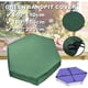 thumbnail image 2 of (180x150cm) Sandbox cover, sandbox cover waterproof hexagonal Sa, 2 of 5