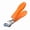 Orange, variant on Wide Jaw Opening Anti-Splash Slanted Nail Clipper, Nail Clippers for Ingrown Nails, Long Handle Anti-slip Nail Clippers, Wide Mouth Toe Nail Clippers, Household Slanted Nail Clippers(Orange)