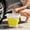 Yellow, variant on Collapsible Bucket 5L, Foldable Mop Bucket Car Wash Buckets with Handle for Cleaning Supplies, Portable Sink Wash Basin Storage Bin Ice Tub for Fishing Beach Outdoor Camping Kitchen
