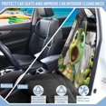 thumbnail image 3 of KUIFORTI Cartoon Turtle Waterproof Car Seat Cover Towel - Washable Non-Slip Car Seat Sweat Protector for Gym, Workout, Hiking, Swimming, Beach,Fits Cars, SUVs, Trucks, 3 of 7