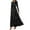 Black*, variant on Women's Dress Casual Solid Color Long Sleeve Comfortable Stretchy Soft Party Daily Wear Trendy Trip Mesh Dresses