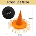 thumbnail image 2 of 2 piezas de sombrero de mago para el cabello, sombrero de mago para disfraces de Halloween, 2 of 5
