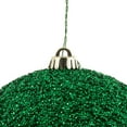 thumbnail image 2 of Vickerman 8" Emerald Beaded Ball Ornament, 2 per Bag, 2 of 2