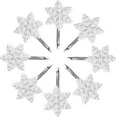 thumbnail image 6 of FITNATE 12PCS Anti-Rust Snowflake Shower Curtain Hooks for Winter, Thanksgiving, Christmas, Resin Decorative Curtain Hooks Used in Bathroom, Bedroom and Living Room, 6 of 9