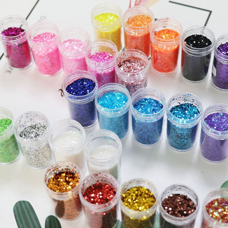 24 Bottle Mica Powder Pigments Soap Dye for Soap Coloring Soap Making Colorants