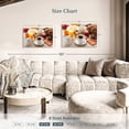 thumbnail image 4 of Elephant Stock Satisfying Breakfast Wall Art - Horizontal Canvas Wall Art - Cafe & Restaurant Wall Decor - Food And Drink Canvas - Brown And Orange Decor - 30" x 20", 4 of 8