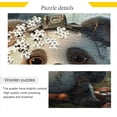 thumbnail image 2 of Dreamtimes Cute Cartoon Panda Puzzle 1000 Pieces - Wooden Jigsaw Puzzles for Family Games - Suitable for Teenagers and Adults, 2 of 7