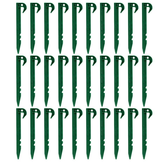 50 Pcs Tent Stakes Ground Nail Forging Pack Pegs Deep
