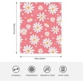 thumbnail image 3 of Flamingo Throw Blanket for Women Soft, Fleece Blanket Washable Bed Blanket Lightweight Blanket Travel for Sofa, Couch, Men (50"x40"), 3 of 5