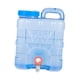 thumbnail image 4 of Contenedor de agua para camping con grifo, gran depósito de agua portátil, garrafa para beber, cubo para agua al aire libre, fabricado en 10 litros, 4 of 9