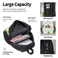 thumbnail image 4 of Balery happy dog. St. Patricks Day Mochila Escolar 3 en 1 para Niños - Mochila Resistente con Lonchera Térmica y Estuche - Mochila Escolar para Niños y Niñas, 4 of 7