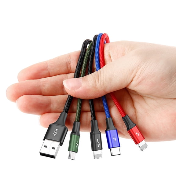 Cabo BASEUS 2X Lightning USB C Micro USB