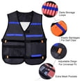 thumbnail image 2 of 2 Tactical Vest Jacket Set Nerf N-Strike Elite Set, Kids Nerf Vest, Tactical Vest, Nerf Accessories Set Kids Tactical Vest with 80 Darts Refill Pack for Nerf Guns N-Strike, 2 of 5