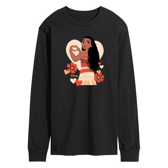 Disney - Love, Moana - Men's Long Sleeve Graphic T-Shirt