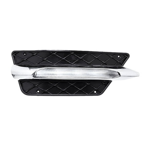 DRL Front Bumper Grill Molding LED Fog Light Daytime Running Light Fog Lamp for for W204 C-Class 2012-14 Right