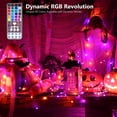 thumbnail image 2 of Guirnalda de luces navideñas BrizLabs de 10 m, 100 LED con control remoto RGB, 2 of 7