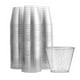 thumbnail image 2 of 30 vasos de plástico con de 9 onzas, copa de postre, copa de cóctel de champán, copas desechables para fiestas, bodas, decoración yotijar Copas de purpurina, 2 of 10