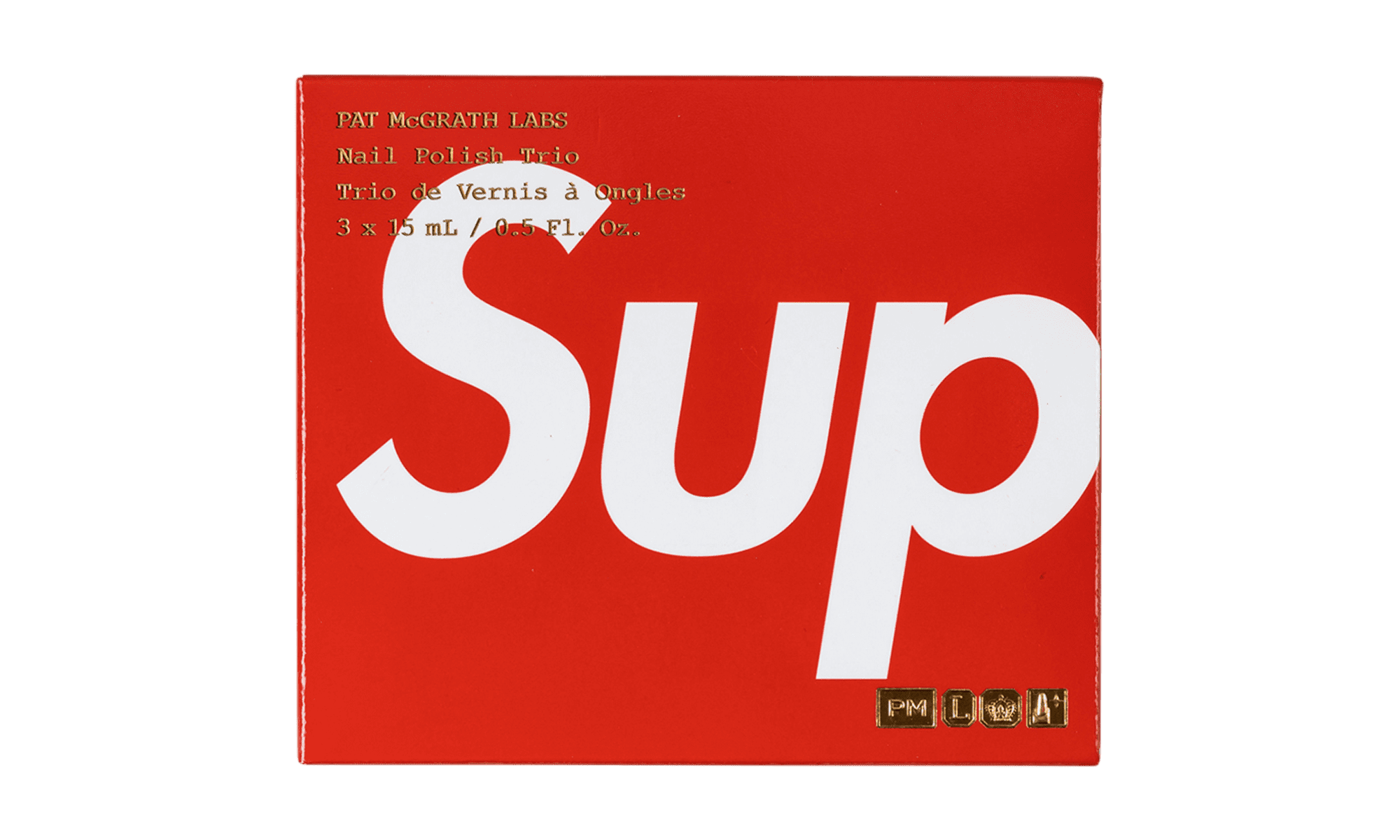 SUPREME UNISEX Pat McGrath Labs Nail Polish Set Of 3 "FW 22" SU12231 SU12231 from Stadium Goods