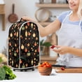 thumbnail image 3 of HELLHERO Univesal Blender Dust Cover Easy to Clean Dust Cover for Kitchen Counter Colorful Maple Leaves, 3 of 6