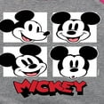 thumbnail image 3 of Mickey & Friends - Mickey Grid - Toddler And Youth Girls Raglan Graphic T-Shirt, 3 of 5