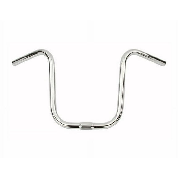 U Lowrider Handlebar 11" 25.4mm Chrome. Bike handle bar, bicycle handle bar, lowrider handle bar