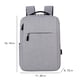 thumbnail image 3 of Mochila de negocios, bolsa para viajes en avión, compatible con portátiles de 15,6 pulgadas con puerto de carga USB., 3 of 7