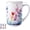 BluePurple, variant on AmorArc Porcelain Tea Mug with Infuser and Lids, 18 Oz Cup Strainer Bag Holder for Loose Leaf Tea, Steeping Coffee Well-wrapped Box House-warming Wedding Birthday Gift, YelloRed