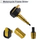 thumbnail image 5 of Protector de guardabarros de rueda de aleación de aluminio de 10mm, slider de marco de motocicleta, 85mm, 195mm, tornillo, tono dorado, 1 juego, 5 of 7