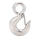 thumbnail image 1 of Clevis Hook Stainless Steel 2T Bearing Heavy Duty Safety Hook Clevis Slip Hook for Ship Automotive, 1 of 5