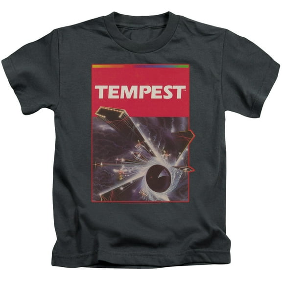 Atari - Tempest Box Art - Juvenile Short Sleeve Shirt - 7