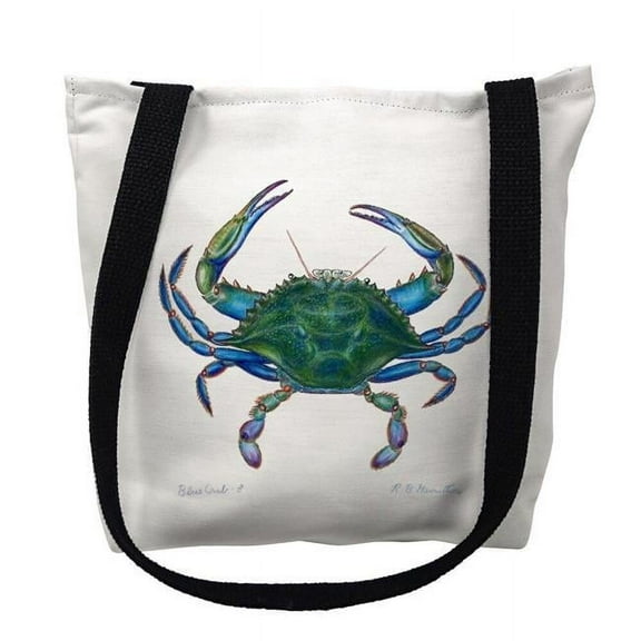 Male Blue Crab Small Tote Bag 13x13 16 inches x 16 inches