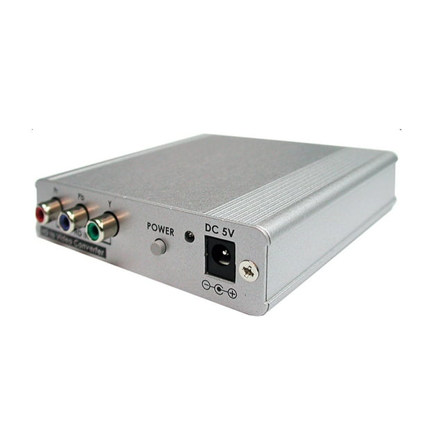 Component YPbPr YUV To Composite RCA SVideo With Component Video Pass