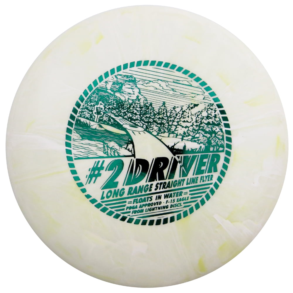 Lightning Golf Discs 2 Driver Fairway Driver Golf Disc [Colors may