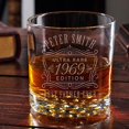 thumbnail image 2 of HomeWetBar Ultra Rare Edition Engraved Buckman Whiskey Glass, 2 of 4