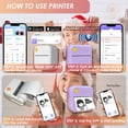 thumbnail image 5 of CTCMSP Sticker Printer Label Maker Machine,Bluetooth Inkless Printpods,Thermal Sticker Printer Perfect for Photos,Creative DIY,Study Notes,Pictures,Gift Supplies, 5 of 7