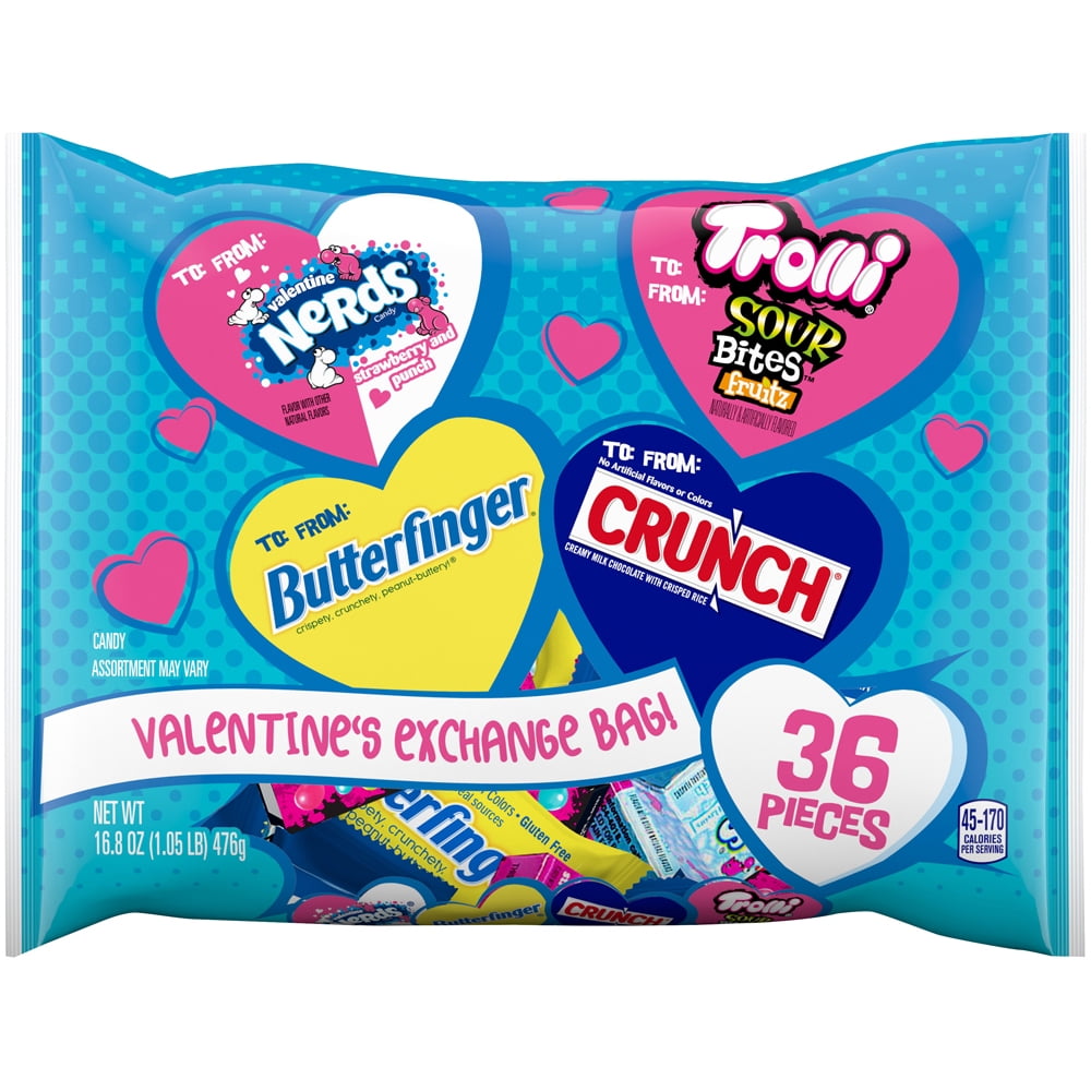 Assorted Chocolate & Sugar Friendship Exchange Valentine's Candy, 36ct