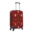thumbnail image 3 of Naloa Merry Christmas Elastic Suitcase Protector, Travel Suitcase Protector Cover Fits 18-32in Suitcase - Large, 3 of 9