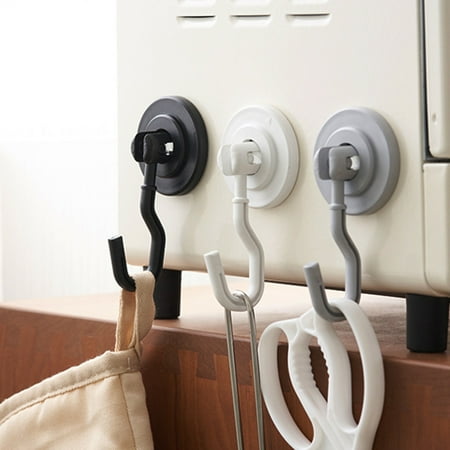 

Swivel Swing Magnetic Hooks Non-slip Bag Hat Scarf Hangers for Indoor Outdoor Refrigerator Hot