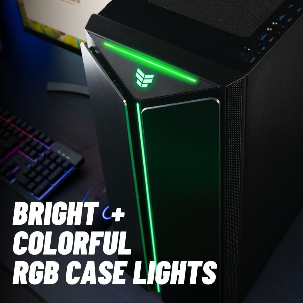 Mantis V2 - RTX 5090, Ryzen 9 9950X3D, 96GB DDR5 RAM, 4TB NVMe Gen4 SSD, Windows 11 Pro, 3 Year Warranty, HDMI+DP, WaterCooled, RGB Keyboard+Mouse, WiFi 6E+BT, Prebuilt Gaming Desktop PC for Gamers