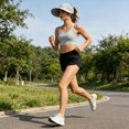 thumbnail image 6 of Cutuoiiu Baseball Cap for Women Lightweight Breathable Ponytail Wide Brim UV Protection Foldable Outdoor Sun Hat, 6 of 6