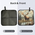 thumbnail image 2 of Moose Vintage Foldable Seat Cushion for Bleachers, Stadium Seats, Camping & Outdoor Events, Portable Lightweight Pad with Carabiner, 2 of 6