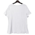 thumbnail image 5 of Vmvidoty Blouses for Women Dressy Round Neck Button Summer Tops Casual Tunic Shirts White M, 5 of 5