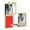 Red, variant on ELEHOLD Case for Samsung Galaxy Z Flip 6, Shockproof Hard PC Frosted Back Case with Hinge Protection & Built-in Screen Protector,Black