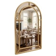 thumbnail image 6 of 36x24 Inch Decorative Wall Mirror with Sturdy Metal Frame, Modern Accent Mirror for Bathroom Hallway Fireplace, 6 of 9