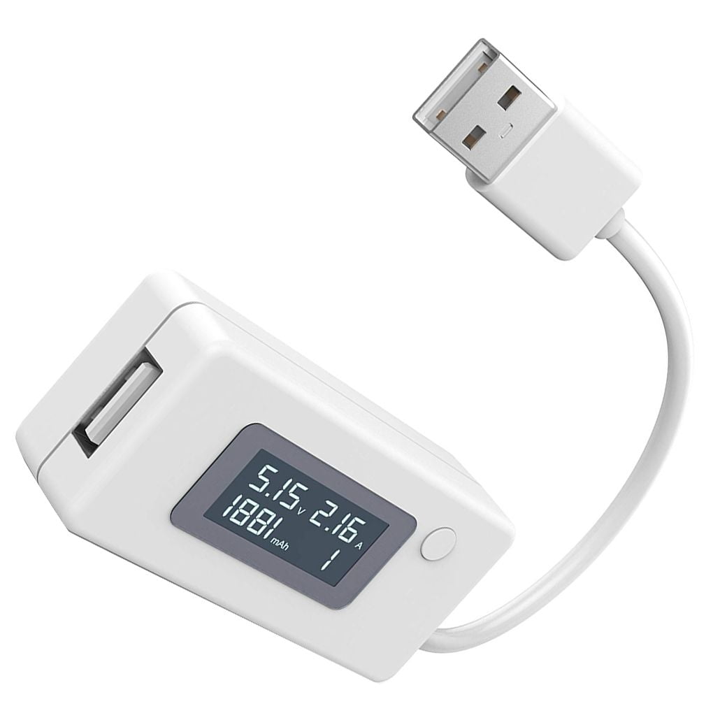 Beennex USB Charger Tester Voltmeter Ammeter Voltage Monitor Current Meter Detector Blue 